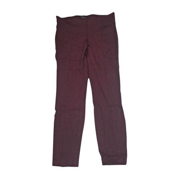Zac & Rachel Legging Cropped Short Pants Red Wine No packets Womens Large - Picture 1 of 6